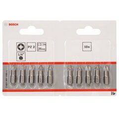 Bit Bosch 2607001559 PZ2x25 mm 10 pcs