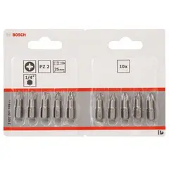 Bit Bosch 2607001559 PZ2x25 mm 10 pcs