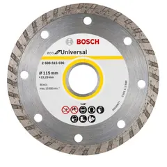 Diamond blade Bosch ECO Universal Turbo 115x22.23 mm
