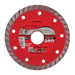Алмазный диск Raider Turbo 125x22.2mm RD-DD06