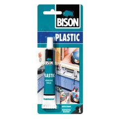 პლასტმასის წებო Bison Plastic 25 მლ