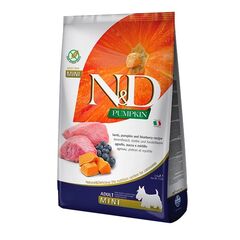 ძაღლის საკვები Farmina N&D Pumkin Adult Mini ბატკანი და მოცვი 2.5 კგ