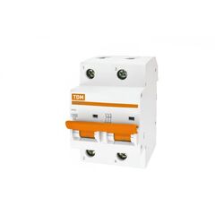 Circuit breaker ВА47-29 2Р 40А 4,5кА х-ка С TDM