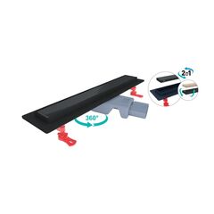 Трап для душа Valtemo Starline Black Trendy VLD-563420 60 см
