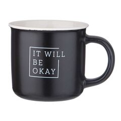 Glass Ronig Be Okay KRJYD692-2 150ml black