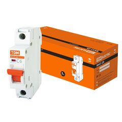 Circuit breaker TDM 1P 6A 4.5kA x-ka С ВА47-29