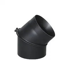 Adjustable elbow for Darco 45° chimney D-180