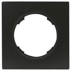 Рамка DPM Soul SEU1001B 1 местная черная