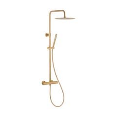 Shower system with thermostat Moza Gold KFA