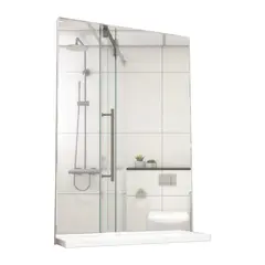 სარკე თაროთი Denko Minika 45 White 45x65სმ