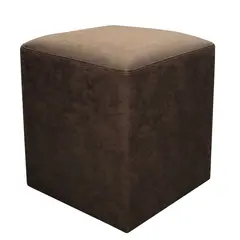 Pouf crack 34x40 dark brown