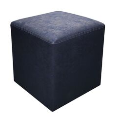 Pouf crack 34x40 dark blue