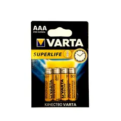 Battery saline VARTA Superlife AAA 1.5 V 4 pcs