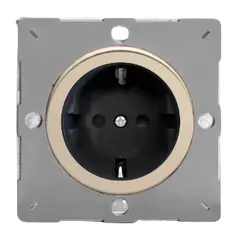 Socket Varilight EG5FBS Schuko with grounding