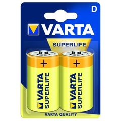 ელემენტი მარილოვანი VARTA Superlife D 1.5V 2 ც