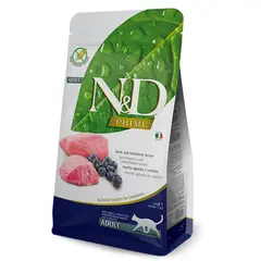 Adult cat food Farmina N&D Prime lamb and blueberry 10kg