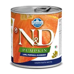 ძაღლის საკვები Farmina N&D Pumpkin ბატკანი და მოცვი 285 გ
