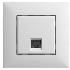 Розетка без рамки компьютерная Белый RJ45 LEGRAND