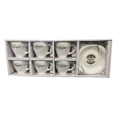 Чашка кофе с блюдцем 6шт Ronig FKFB210FKBD58/6-170201