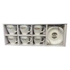 Чашка кофе с блюдцем 6шт Ronig FKFB210FKBD58/6-170201