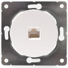 Computer socket DPM Soul SEU1017W RJ45 1 sectional white