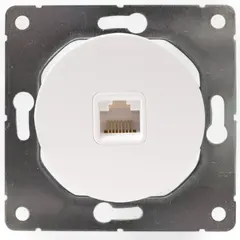 Розетка компьютерная DPM Soul SEU1017W RJ45 1 белая
