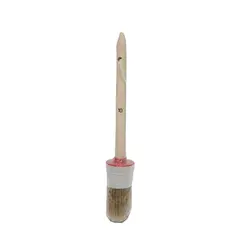 Round paint brush with a wooden handle KANA 83201010 No.10 40 mm