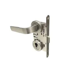Set handle and lock Besa AGB 102486+102497+100527+102473 silver