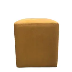 Pouf crack 34x40 yellow
