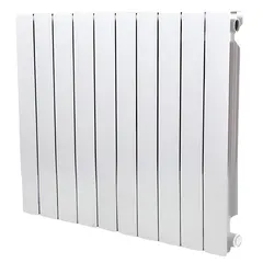 Radiator aluminum white Leeya HF-500PTW 500 mm