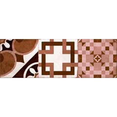 Кафель Super Ceramica Hydra Decor Rojo 200x600 мм