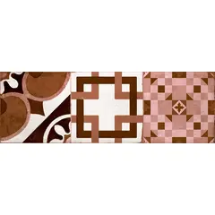 კაფელი Super Ceramica Hydra Decor Rojo 200x600 მმ