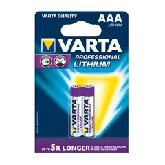 Батарейка Varta Lithiunm AAA 2 шт