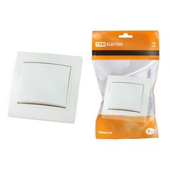 Switch off 1 C.10A white "Таймыр" TDM