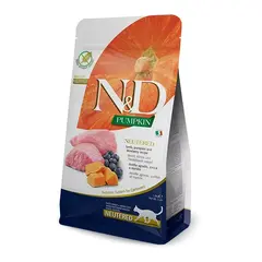 კატის საკვები Farmina N&D Pumpkin Neutered ბატკანი და ბროწეული 1.5 კგ