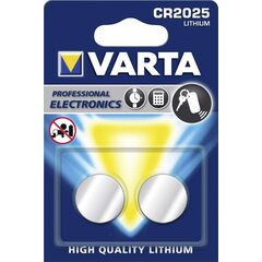 Battery Lithium VARTA CR2025 3V 170 mAh 2 pcs