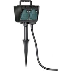 Удлинитель-сад 4 Brennenstuhl 10м IP44 на штыре