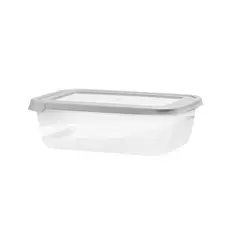 Storage container with lid Domotti ALBERT 43217 2000ml gray