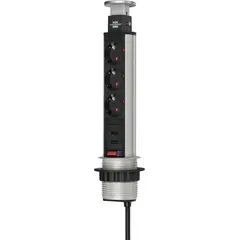 Удлинитель-башня 3 Brennenstuhl 2м 2 USB