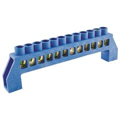 Busbar "N" zero ground in insulator TDM SQ0801-0025 8x12 12 groups