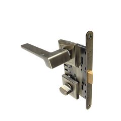 Set handle and lock BT Group FT2006 AB nickel