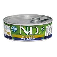Корм для кошек Farmina N&D Prime ягненок и черника 70 г