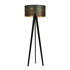 Floor lamp EMIBIG ASTON LP1 E27 1x MAX 60W black gold