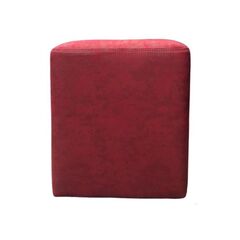 Pouf crack 34x40 red