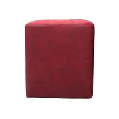 Pouf crack 34x40 red