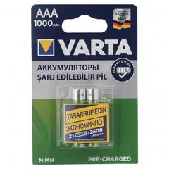 Rechargeable battery Varta AAA 1000mAh NiMH 2 pcs