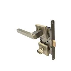 Set handle and lock BT Group ATLAS bronze