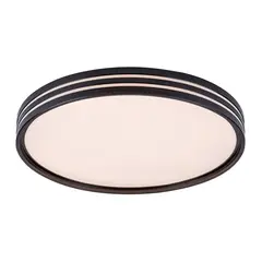 Ceiling lamp Rabalux Epora 25W 3000K Ø390 H70 black white 71118