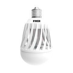 მწერების საწინააღმდეგო ნათურა NOVEEN LED E27 6W 3000V 40მ² IKN803