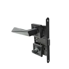 Set handle and lock BT Group PRIZMA 70 mm black